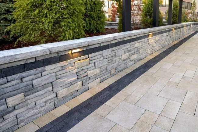 Affordable retaining wall stone services bay area