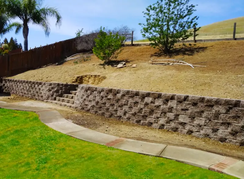 Affordable retaining wall contractor Fairfield